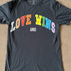 PacSun “Love Wins Always” Tee